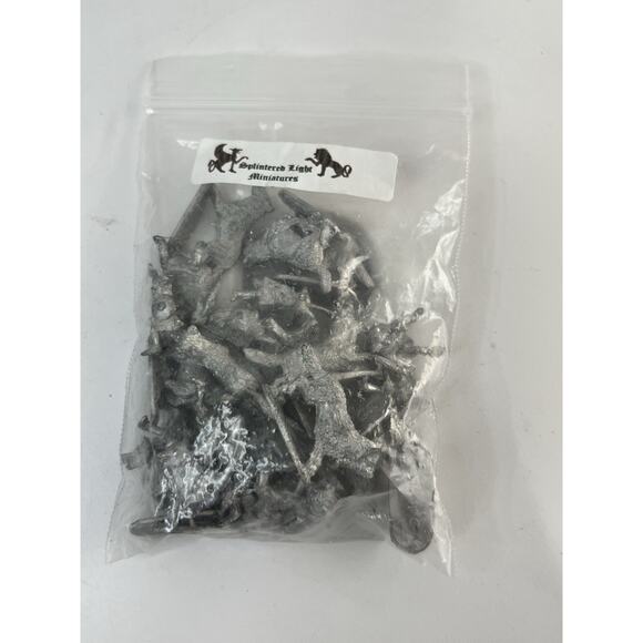 Unpainted 15mm Fantasy Goblin Mighty Armies Army Splintered Light Miniatures - Picture 3 of 10